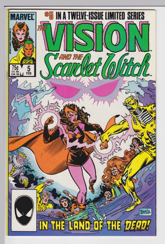 Vision and the Scarlet Witch #5   Feb 1986 - NM-