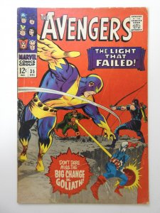 The Avengers #35 (1966) VG Condition! 1/2 in spine split