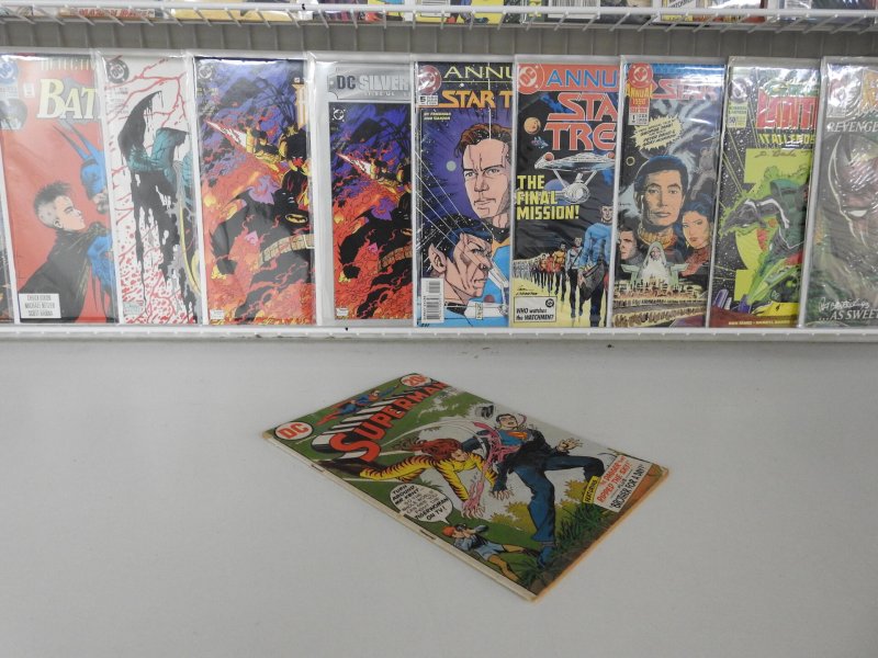 Huge Lot 120+ Comics W/ Superboy, Batman, Action Comics+ Avg Fine Condition!