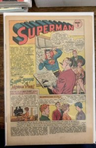 Superman #181 *no cover, pages are whole