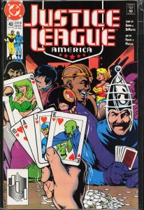 Justice League America #43 (1990) Justice League