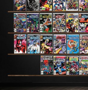 Huge Lot 150+ Comics with Captain America, The New Mutants, Cable, Nova & More!