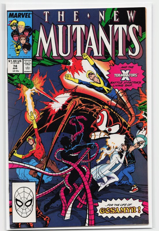 The New Mutants #74 (1989) New Mutants