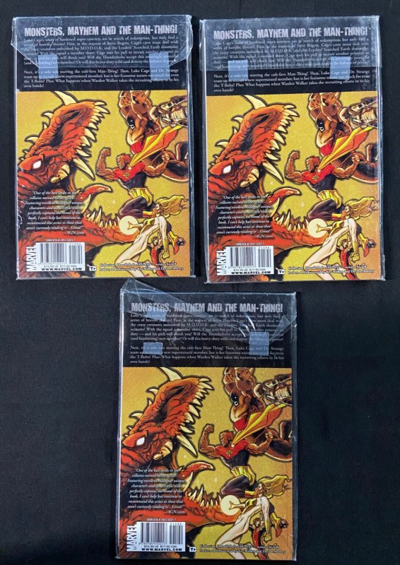 THUNDERBOLTS VIOLENT REJECTION TPB LOT (3 COPIES) VF/NM