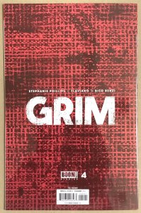 Grim #4 - Cover B Foil Flaviano (2022, Boom! Comics) NM/MT