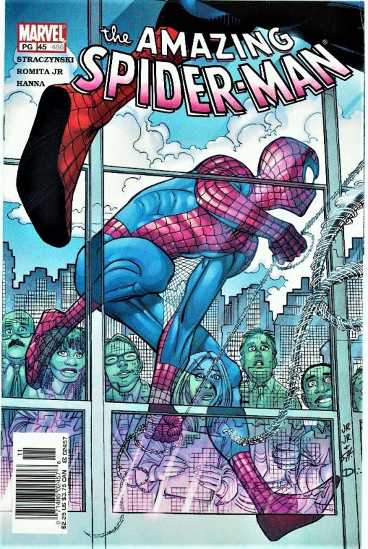 Amazing Spider-Man v2 #45 (486) Newsstand Variant Mint