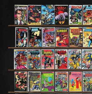 Huge Lot 140+ Comics with Batman, Conan The Barbarian, Detective Comics & More!
