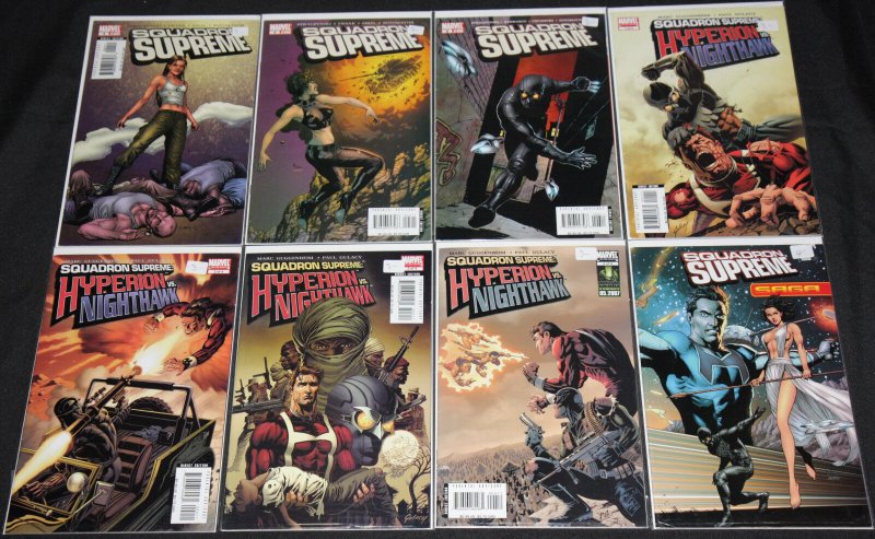 Marvel Copper-Modern SQUADRON SUPREME 23pc Count High Grade Comic Lot VF/NM