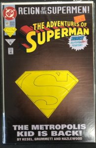Adventures of Superman #501 Die-cut cover (1993)