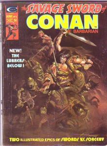 Savage Sword of Conan #6 (Jun-75) FN Mid-Grade Conan the Barbarian, King Kull