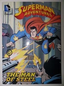 Superman Adventures The Man of Steel DC Comics Softcover Mini TPB NEW NM 9.4 ba