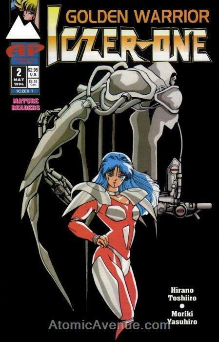 Golden Warrior Iczer One #2 VF/NM; Antarctic | save on shipping - details inside