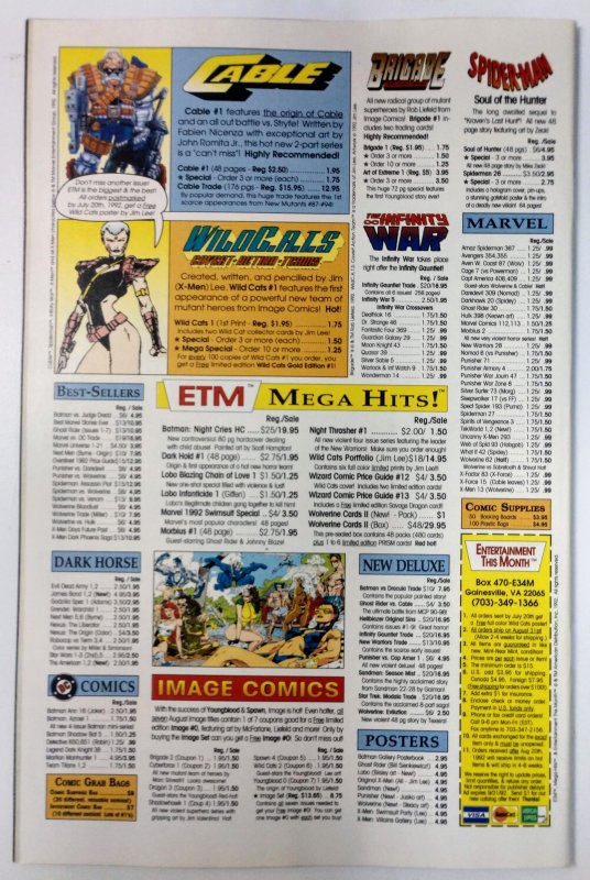 Ghost Rider/Blaze: Spirits of Vengeance #1 (9.2-NS, 1992)