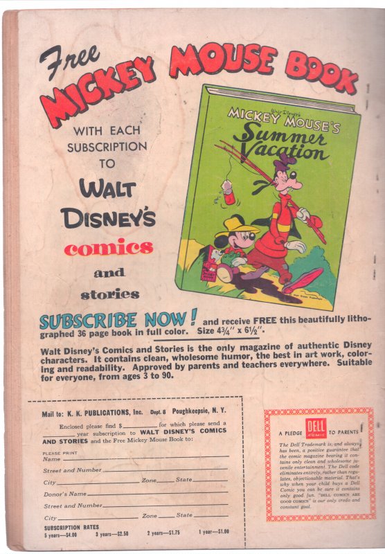 Walt Disney's Comics and Stories #179 (1955)