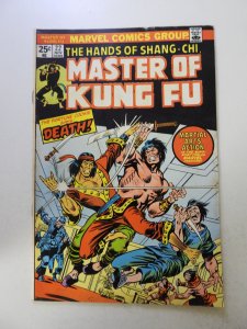 Master of Kung Fu #22 (1974) FN/VF condition