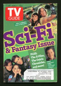 MAG: TV GUIDE 01/20/1996-SCI-FI ISSUE/TREKKER TREAT/X-FILES G/VG