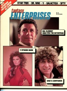 MAG: Fantasy Enterprises #1 1986-Star Trek-V-Battlestar Galactica-Gene Rodden...