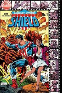 Shield (1983 series)  #1, NM- (Stock photo)