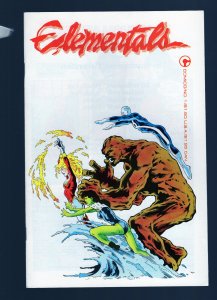 Elementals #1 - Bill Willingham Cover. 1st. Solo Series. (9.0/9.2) 1984