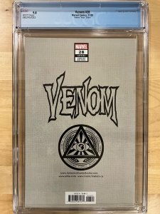 Venom #28 Kirkham Cover B (2020) CGC 9.8