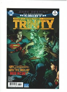 Trinity #13 NM- 9.3 DC Rebirth 2017 Finch Variant Batman,Superman.Wonder Woman