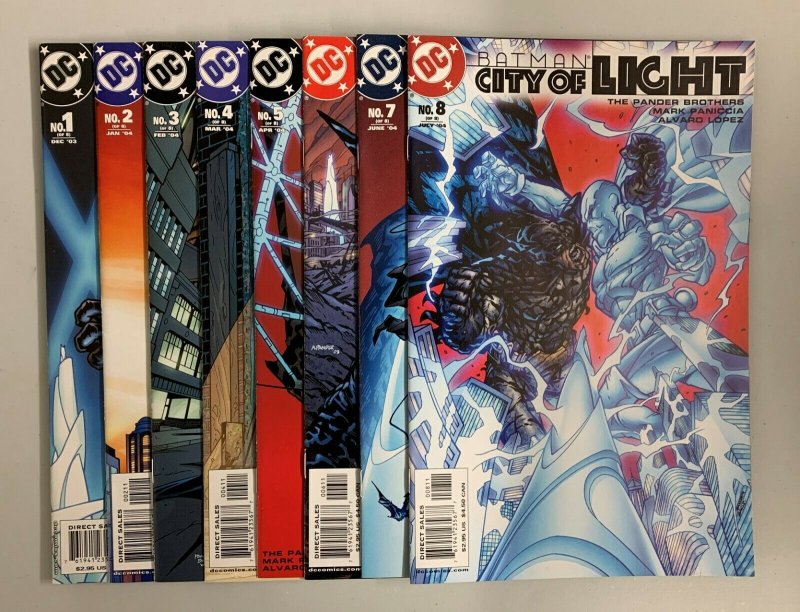 Batman City Of Light #1-8 Set (DC 2003) Pander Brothers Mark Paniccia (8.5+)