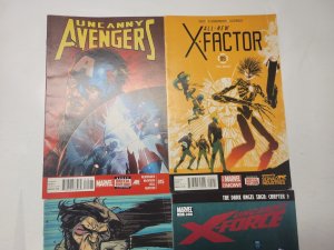 4 Comics #3 X-Men #13 Uncanny X-Force #15 Uncanny Avengers #5 X-Factor 46 TJ26