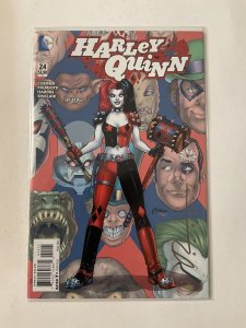 Harley Quinn 24 Signed Hardin Near Mint Nm Dc Comics