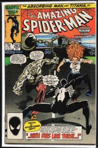 The Amazing Spider-Man #283 Direct Edition (1986) Spider-Man [Key Issue]