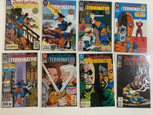 Deathstroke Terminator lot #0-60 + Annuals DC 44 pieces 8.0 VF (1991 to 1996)