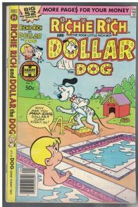 RICHIE RICH & DOLLAR THE DOG 9 VG+ Aug. 1979