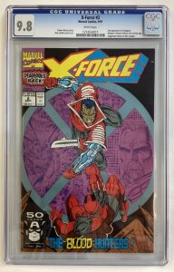 X-Force #2 - CGC 9.8 - 1991 - 2nd app Deadpool! 1st app Weapon X (Kane)!