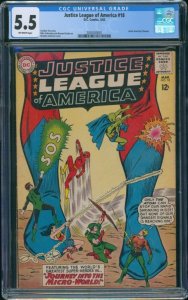 Justice League of America #18 (DC, 1963) CGC 5.5