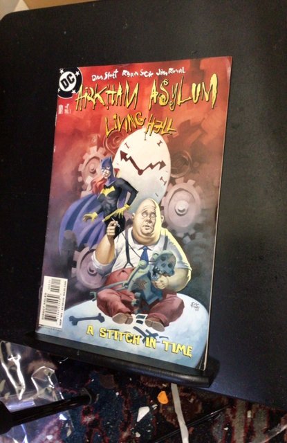 Arkham Asylum: Living Hell #3 (2003) High-grade Batgirl key! VF/NM Wow!