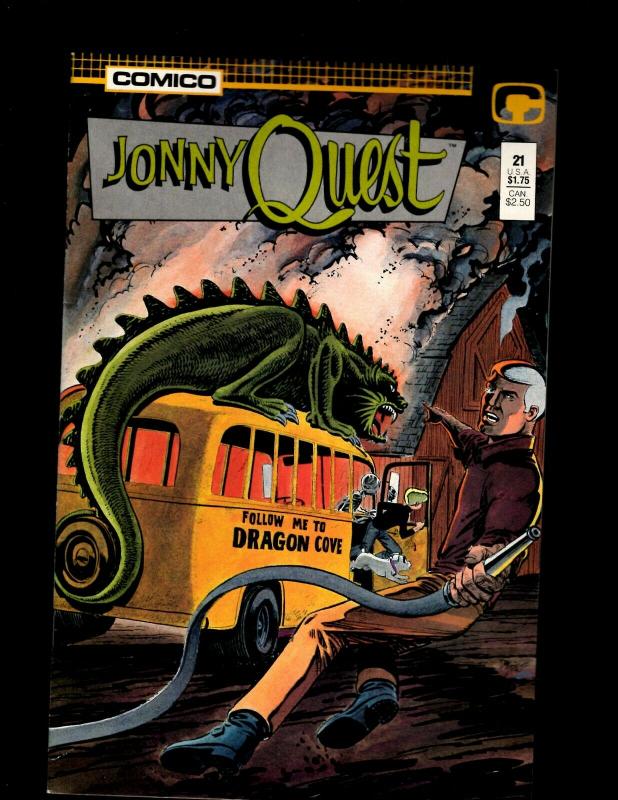 10 Johnny Quest Comico Comic Books #13-22 JF21