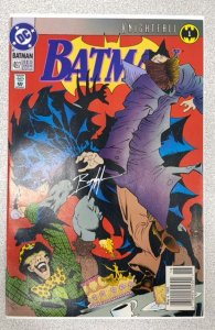 Batman #492 SIGNED! Newsstand Edition (1993)