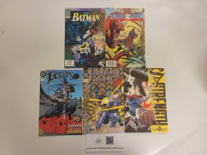 5 Comics #1 Sword Atom #496 Batman #9 Eclipso #1 Chain Gang #3 Strength 59 TJ27