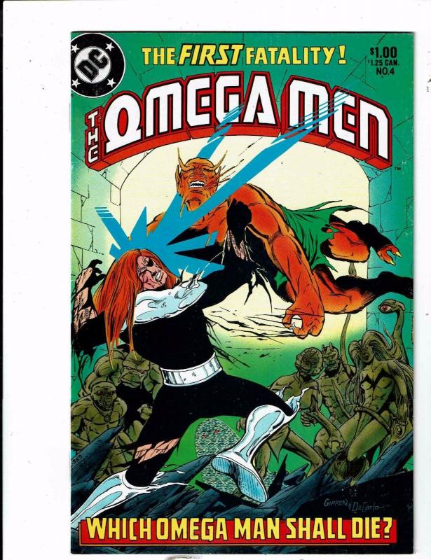 Lot of 7 The Omega Men DC Comic Books #4 10 11 12 13 14 15 BH53