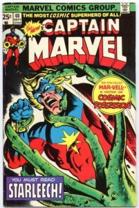 Captain Marvel (1968 series)  #40, Good+ (Stock photo)