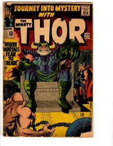 Journey Into Mystery # 122 VG Marvel Comic Book Feat. Mighty Thor Odin Loki RH3