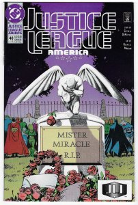 Justice League America #40 Direct Edition (1990)
