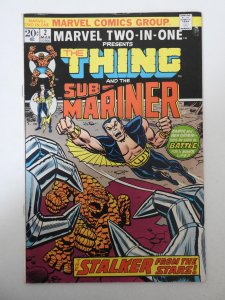 Marvel Two-in-One #2 (1974) VG/FN Condition! MVS intact!