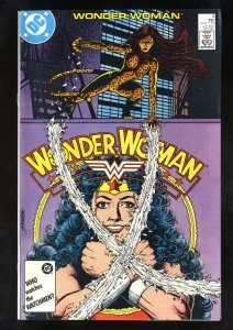 Wonder Woman (1987) #9 VF/NM 9.0 White Pages Origin of New Cheetah!