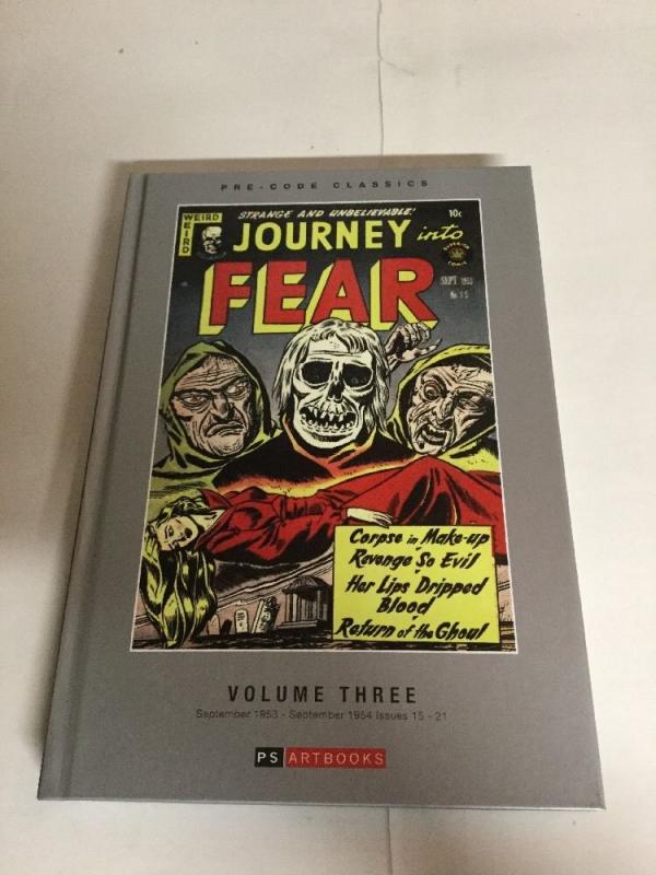 Journey Into Fear Vol volume 3 Pre-code Classics TPB HC Hardcover