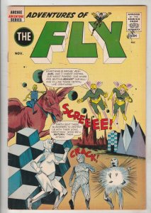 Adventures of the Fly #16 (Nov-61) VF High-Grade The Fly, Fly-Girl