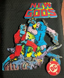 1980s NEW GODS Jack Kirby 19x15 Poster Foam-Backed Display FN+ 6.5 Darkseid