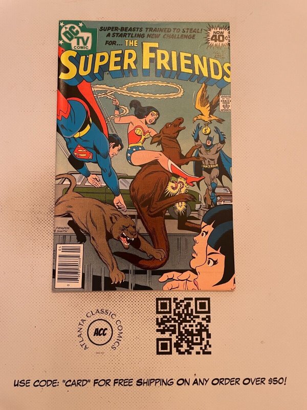 The Super Friends #19 VF DC Comic Book Batman Superman Wonder Woman Flash 4 SM17