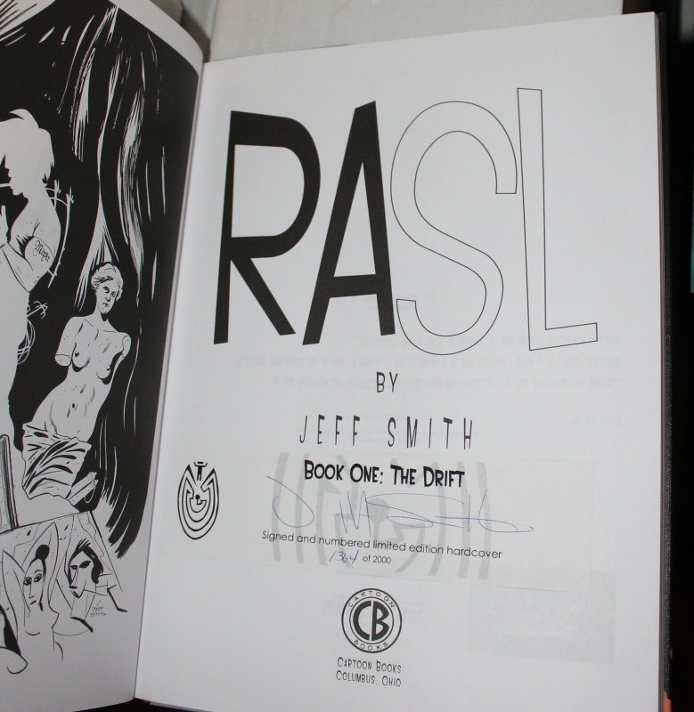 Rasl The Drift Livailed Ed Signed 1364 of 2000 