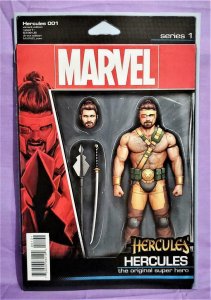 HERCULES #1 John Tyler Christopher Action Figure Variant Cover (Marvel, 2016)! 