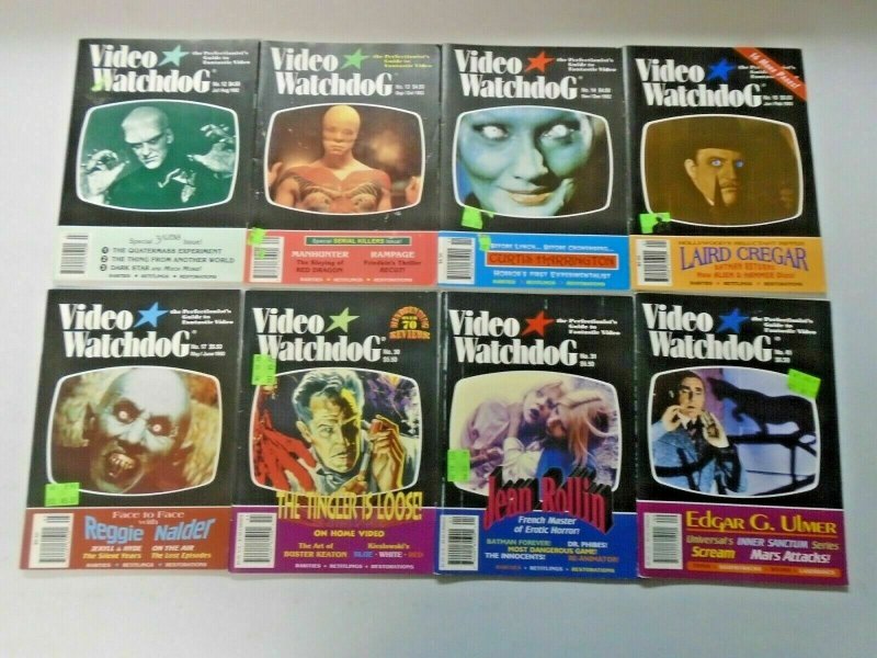 Video Watchdog Horror Lot 12 Different Average 6.0 FN (1992-2001) 